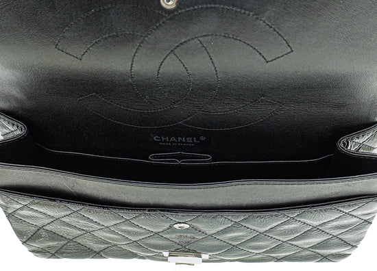 Chanel Black 2.55 Reissue Double Flap 227 Bag