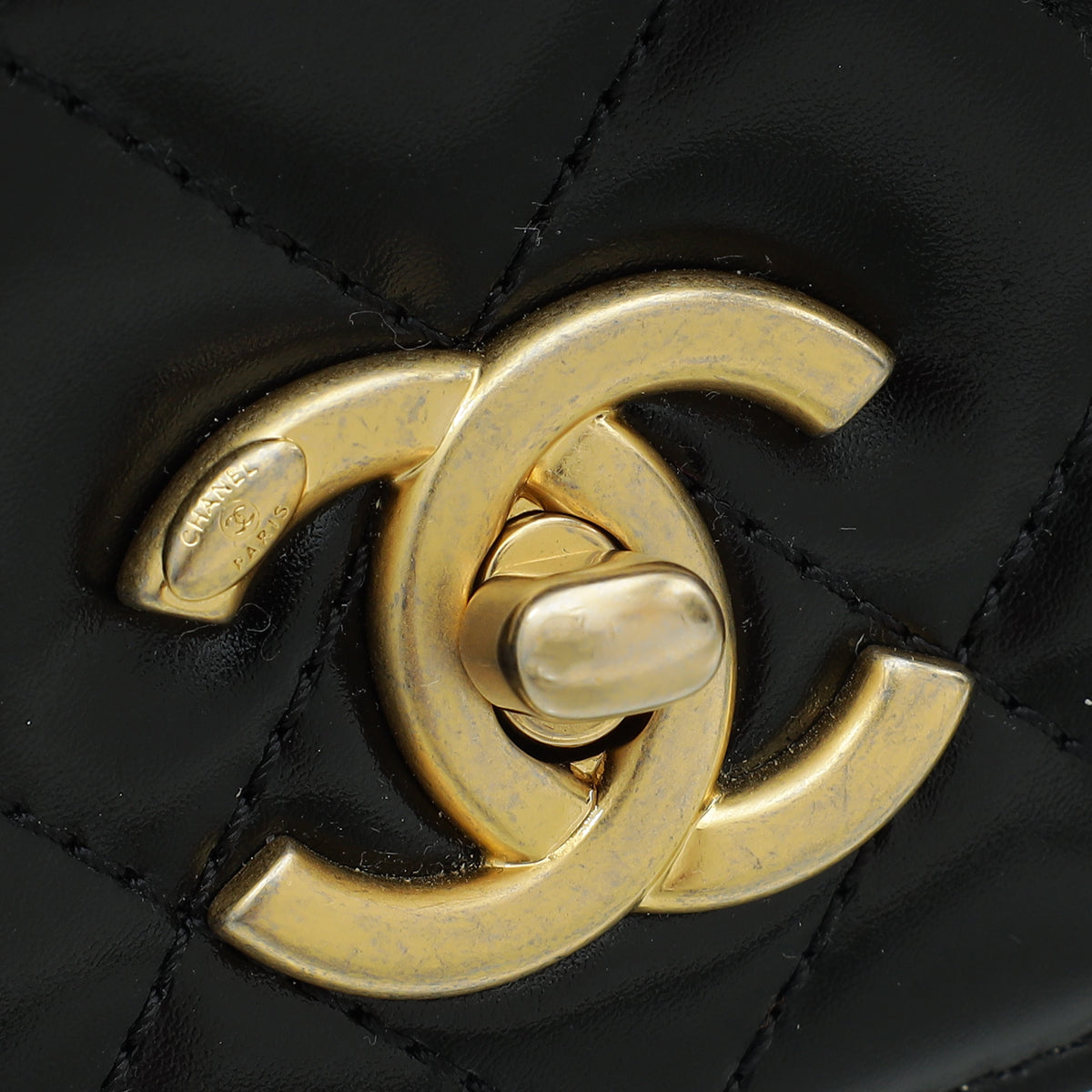 Chanel Black "My Sweet CC Flap" Mini Crossbody Bag