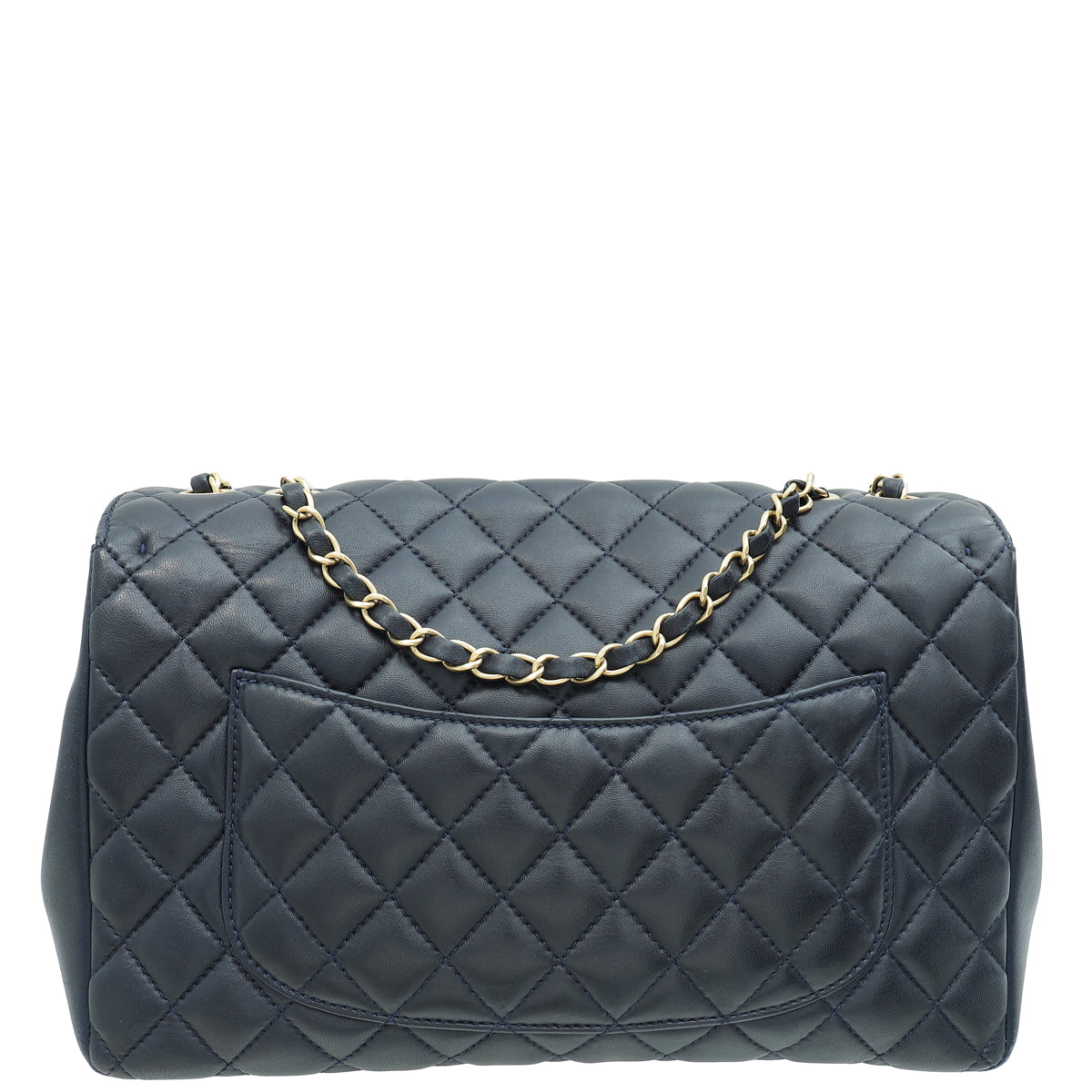Chanel Navy Blue CC Diana Flap Bag-Chanel-THE CLOSET