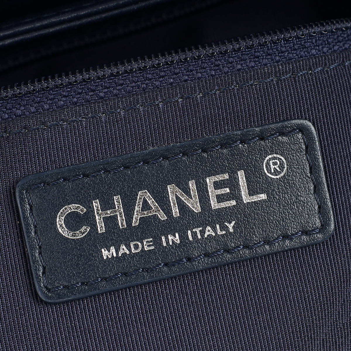 Chanel Navy Blue CC All About Flap Bag