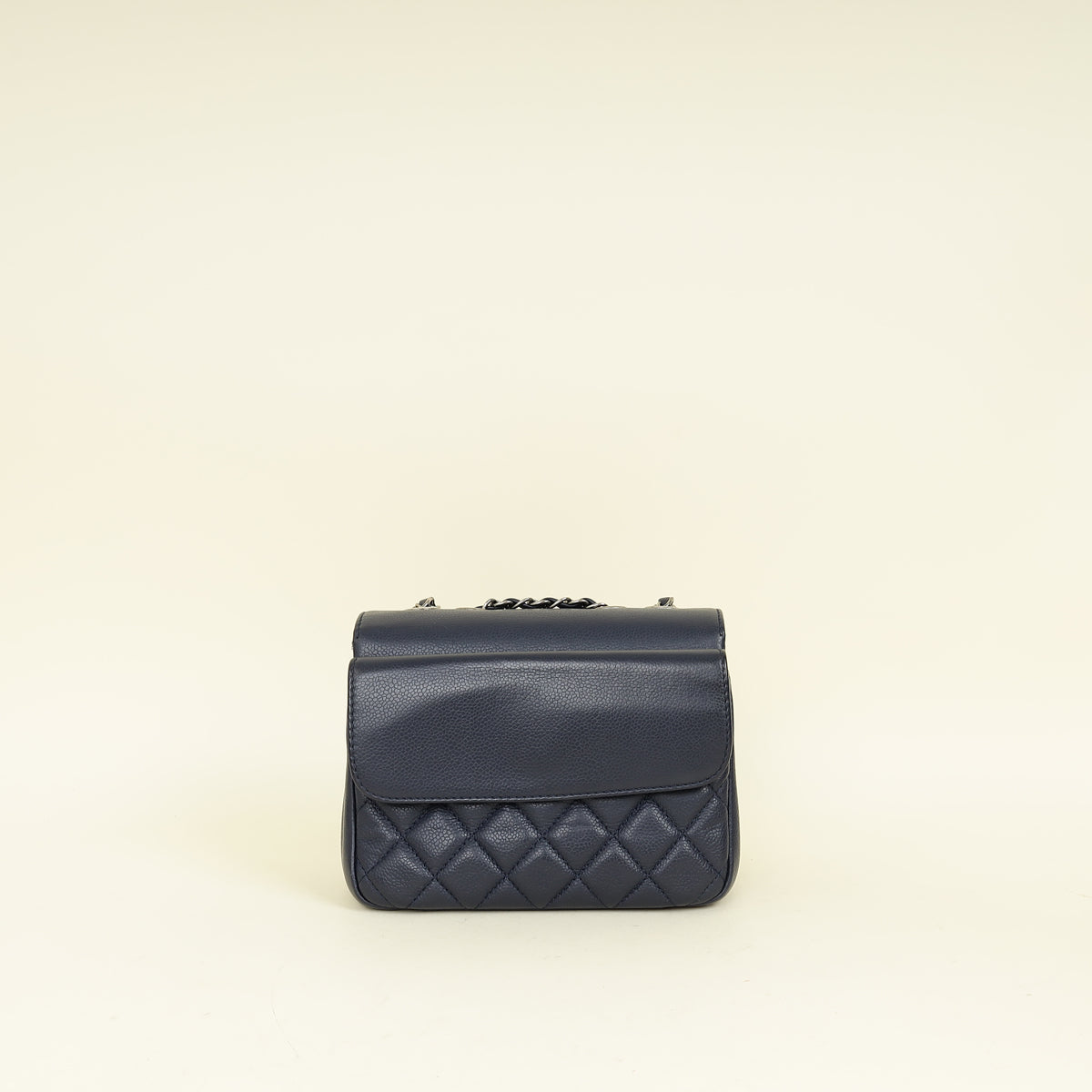 Chanel Navy Blue CC All About Flap Bag
