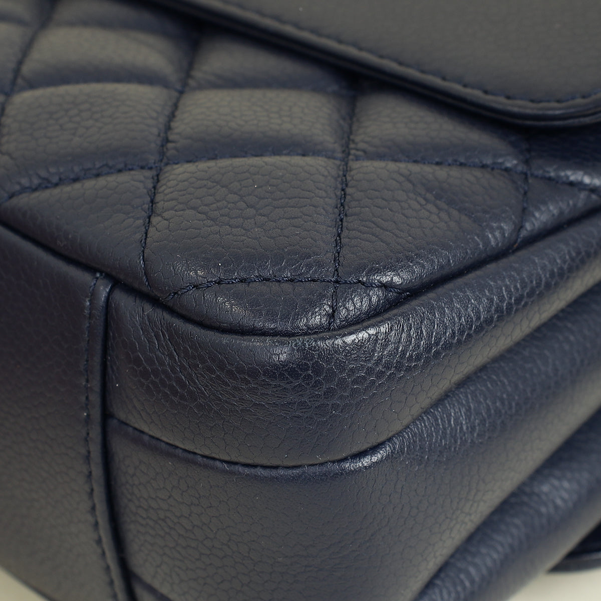 Chanel Navy Blue CC All About Flap Bag