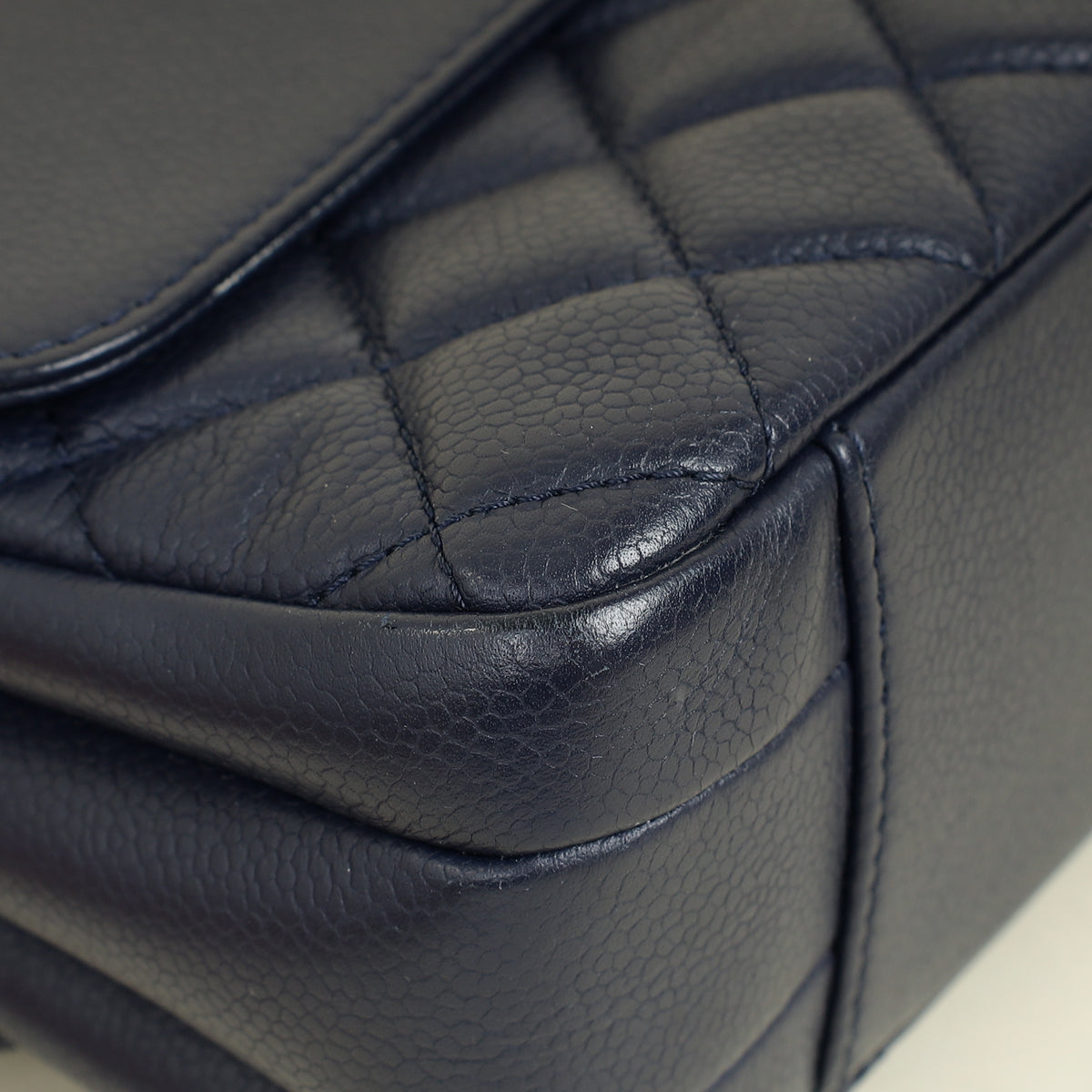 Chanel Navy Blue CC All About Flap Bag