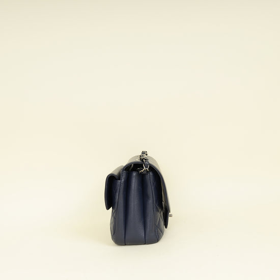 Chanel Navy Blue CC All About Flap Bag