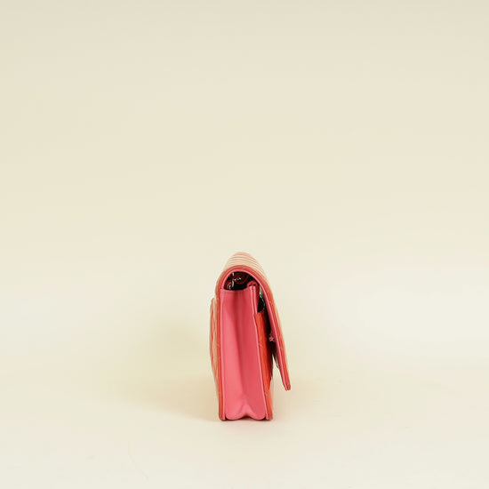 Chanel Bicolor CC Wallet On Chain