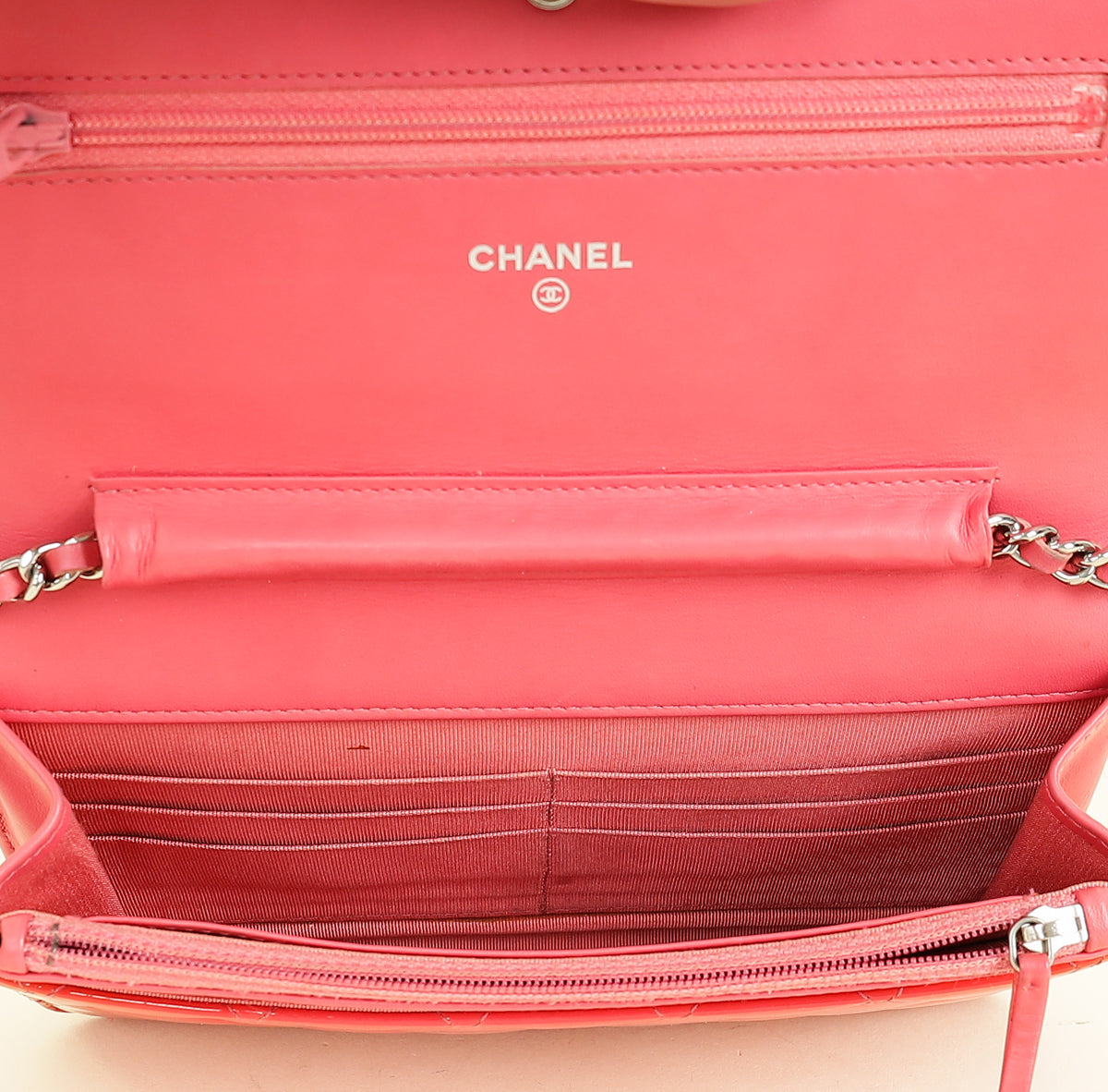 Chanel Bicolor CC Wallet On Chain