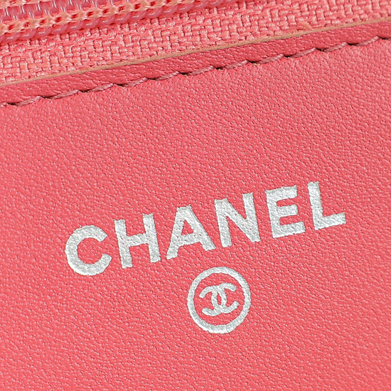 Chanel Bicolor CC Wallet On Chain
