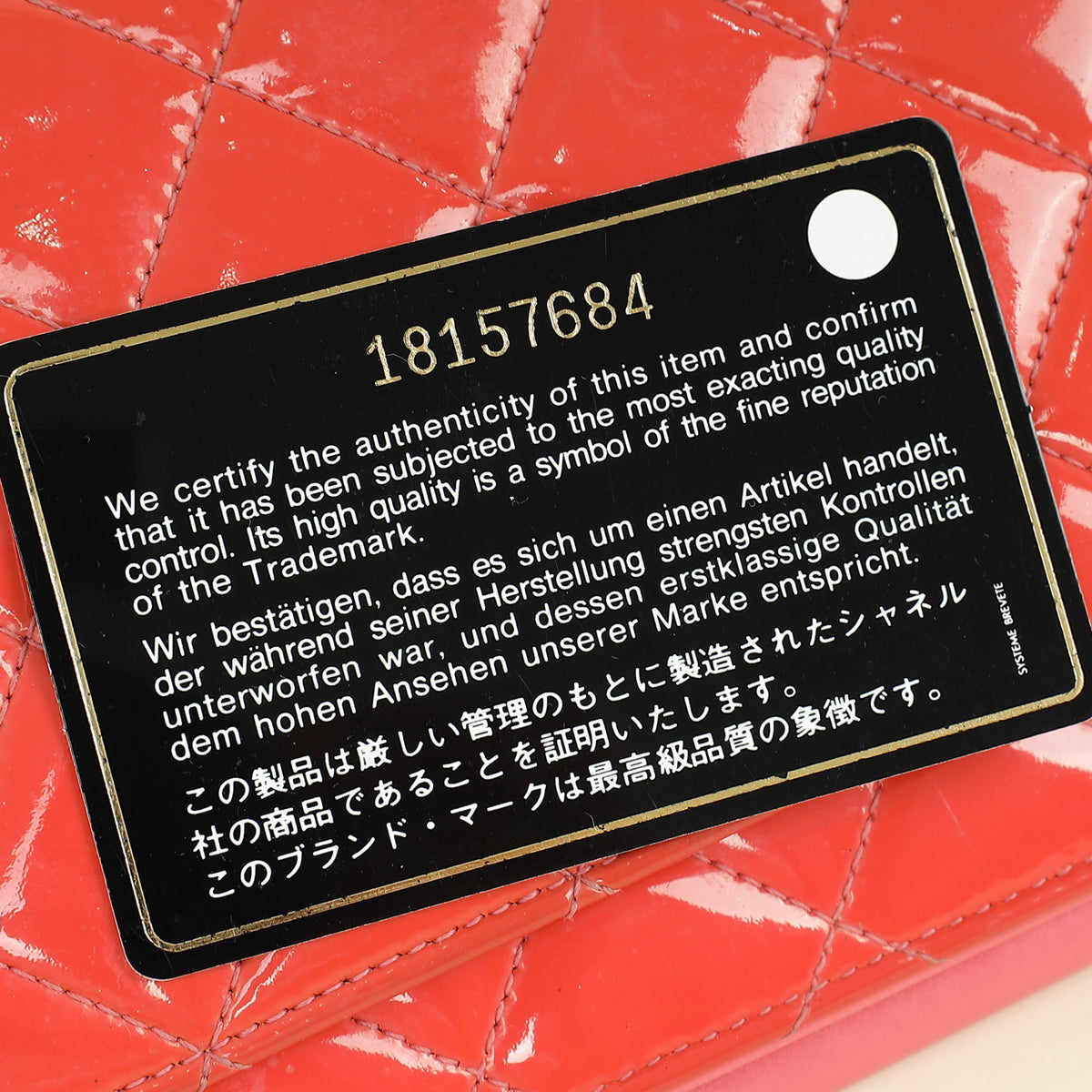 Chanel Bicolor CC Wallet On Chain