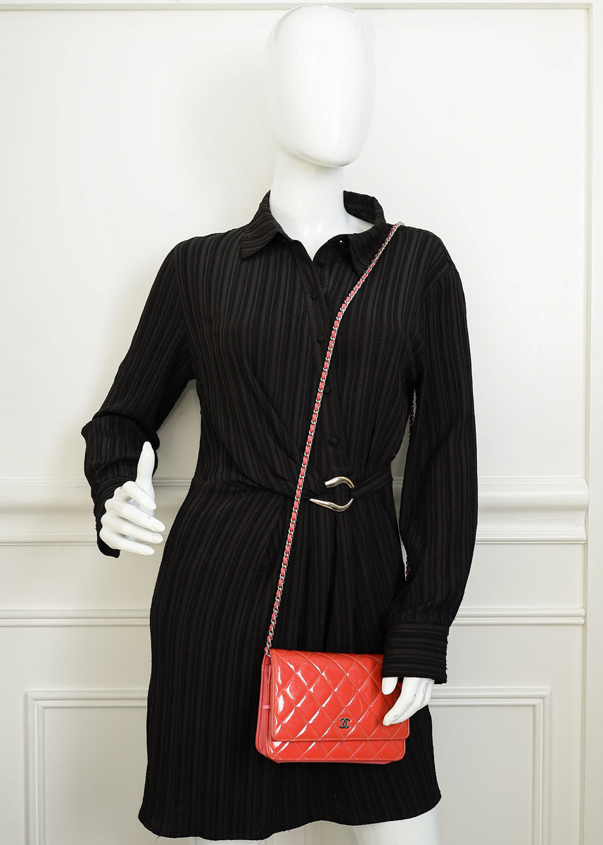 Chanel Bicolor CC Wallet On Chain