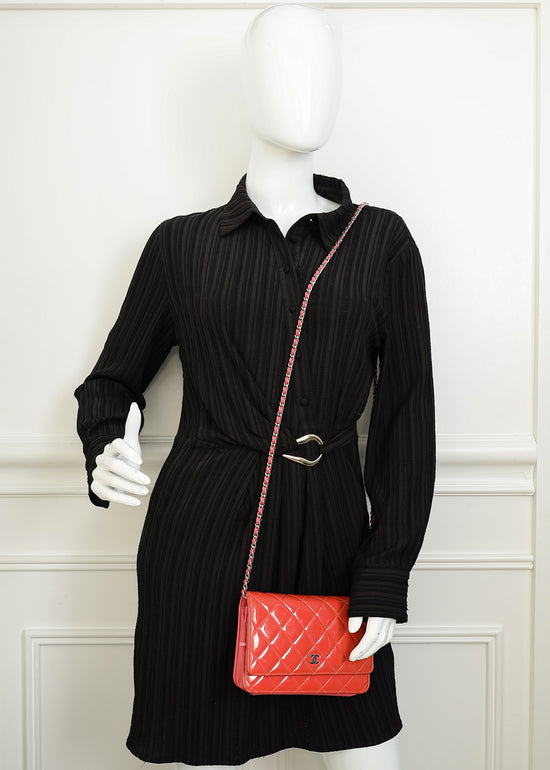 Chanel Bicolor CC Wallet On Chain