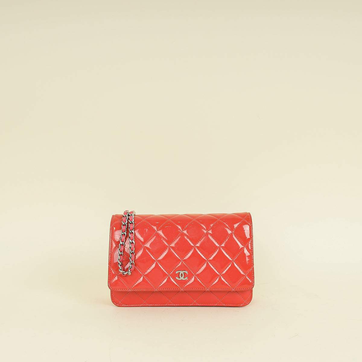 Chanel Bicolor CC Wallet On Chain