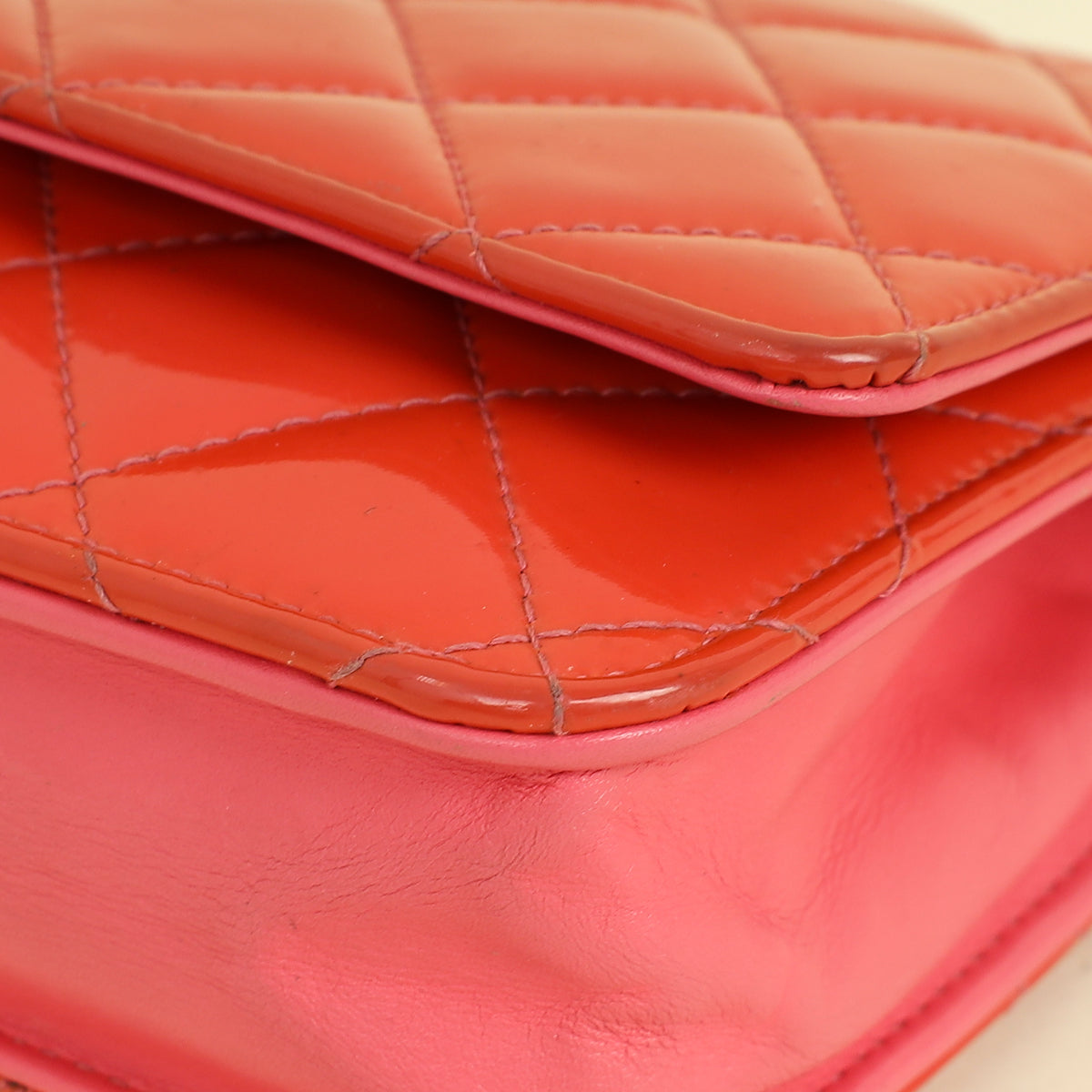 Chanel Bicolor CC Wallet On Chain