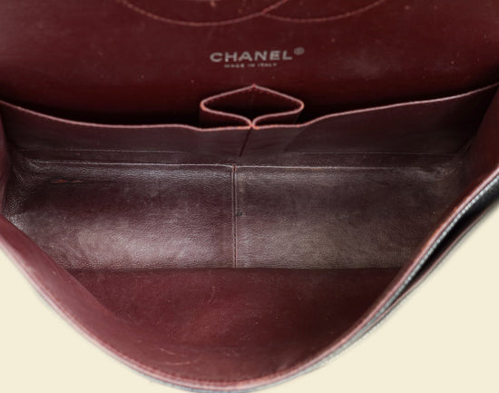 Chanel Black CC Classic Double Flap Jumbo Bag