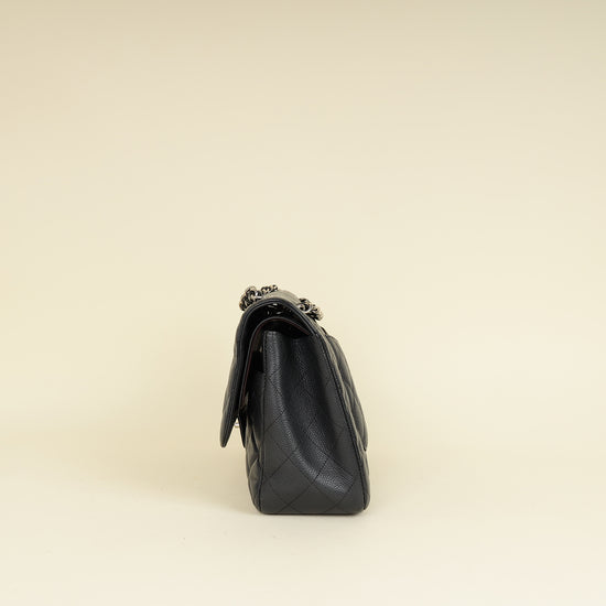 Chanel Black CC Classic Double Flap Jumbo Bag