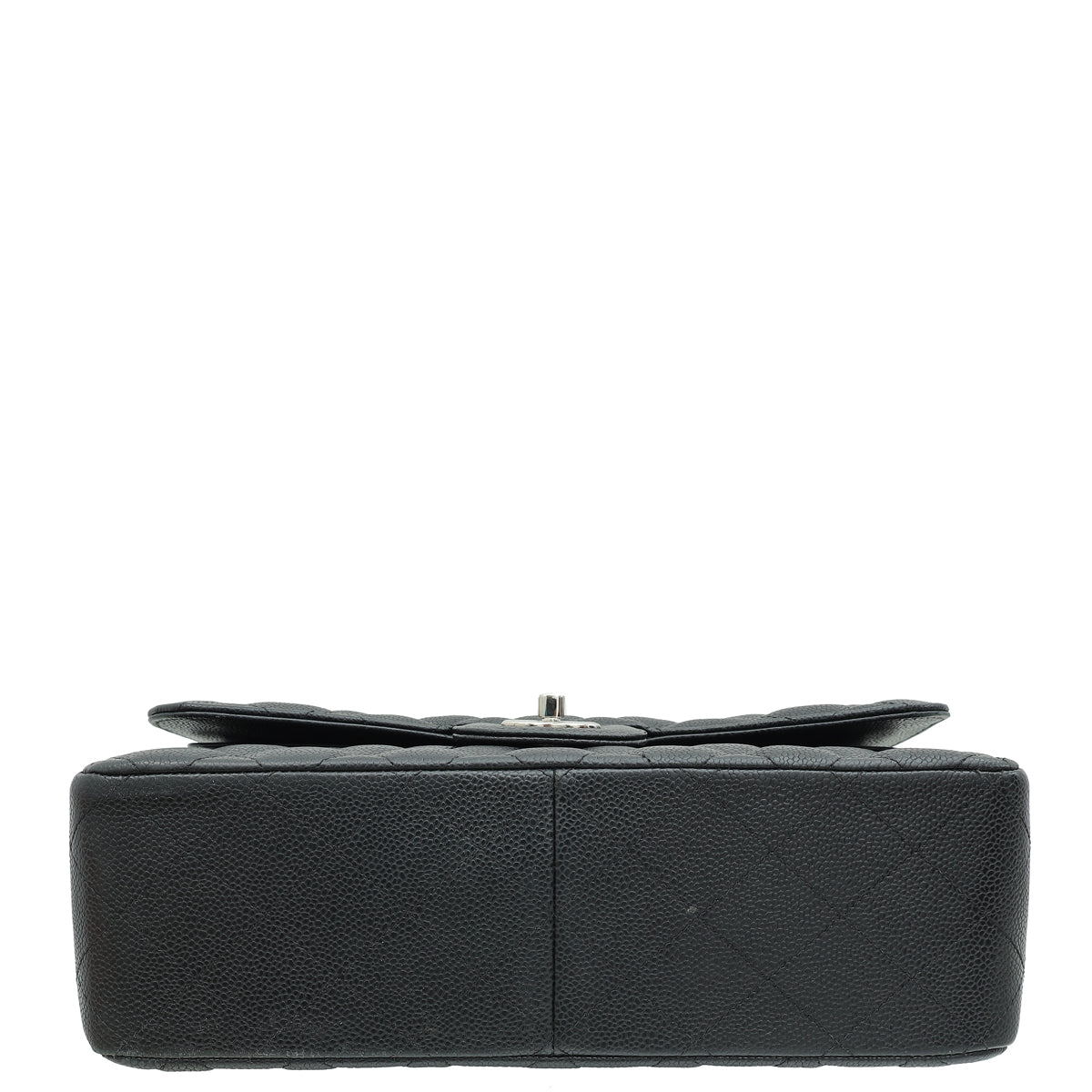 Chanel Black CC Classic Double Flap Jumbo Bag