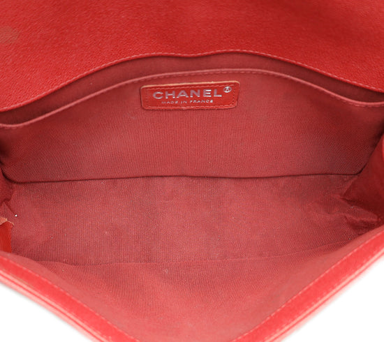 Load image into Gallery viewer, Chanel Red Le Boy Medium Bag
