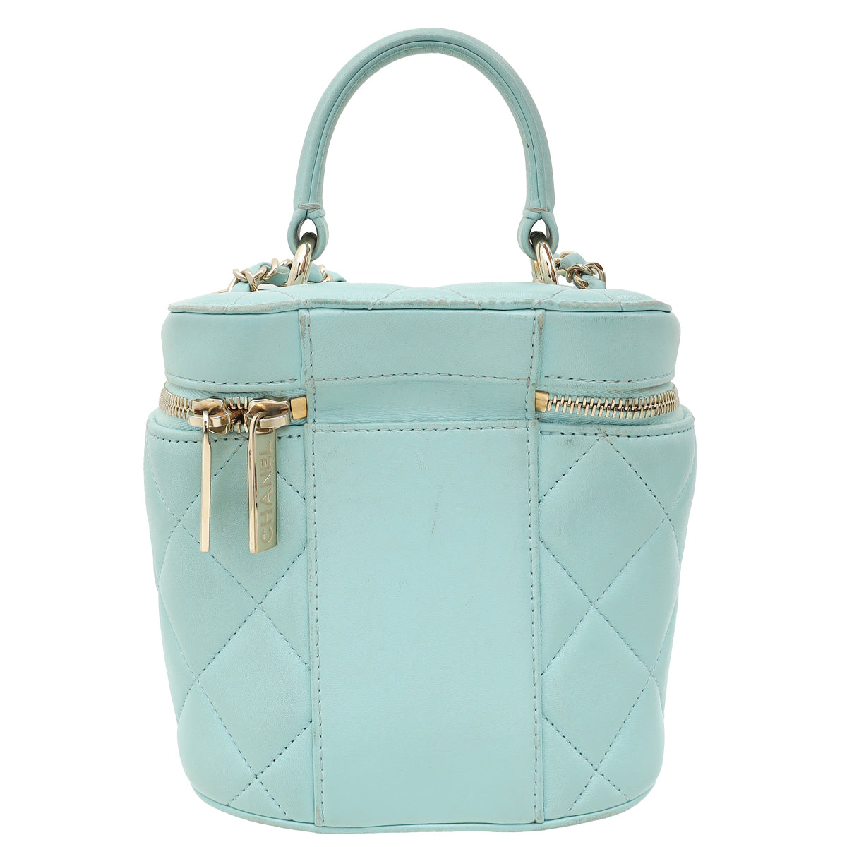 Chanel Mint Green CC Trendy Vanity Case-Chanel-THE CLOSET
