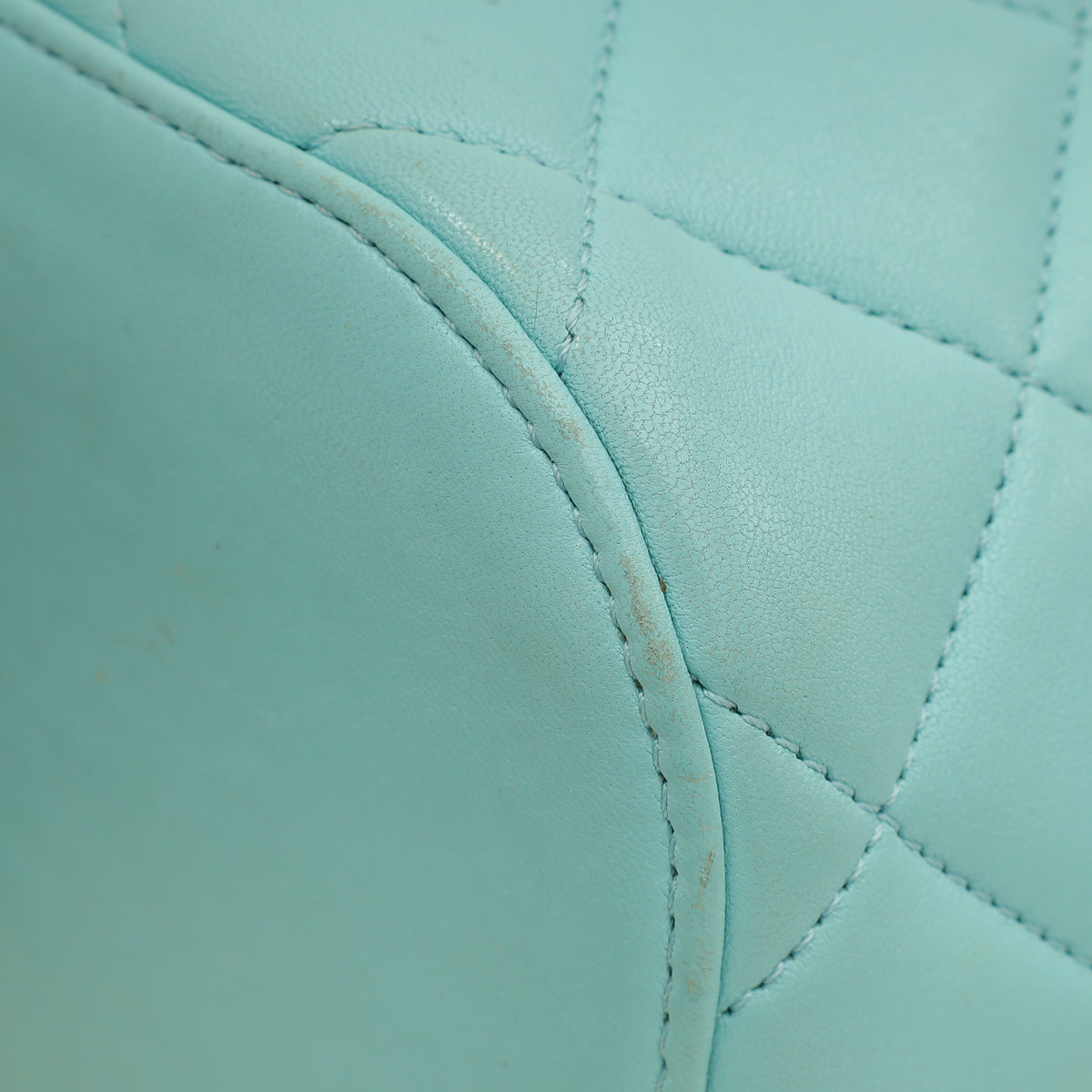 Chanel Mint Green CC Trendy Vanity Case