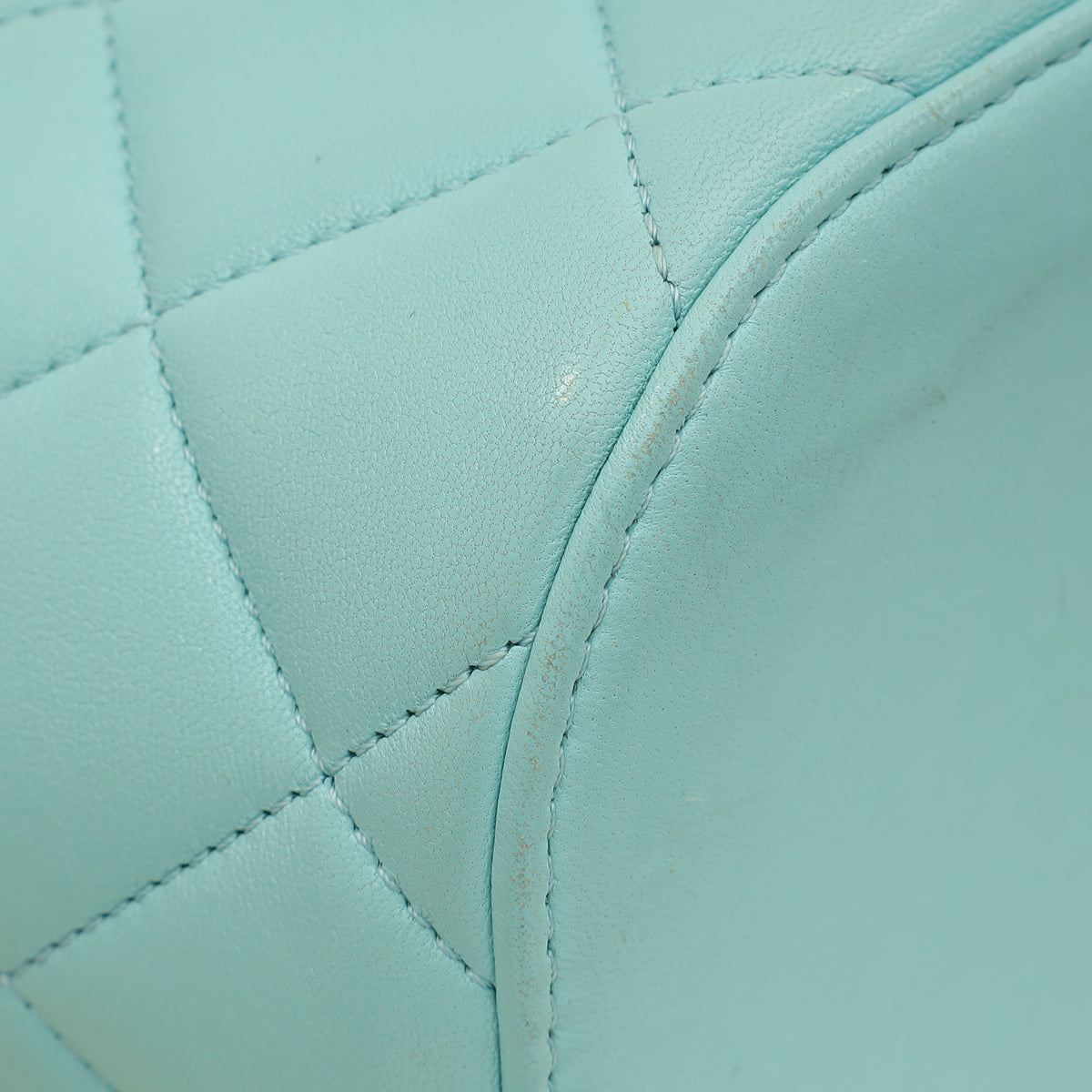 Chanel Mint Green CC Trendy Vanity Case