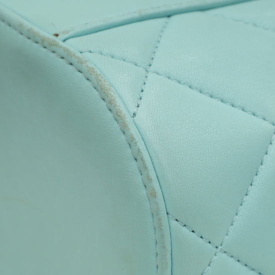 Load image into Gallery viewer, Chanel Mint Green CC Trendy Vanity Case

