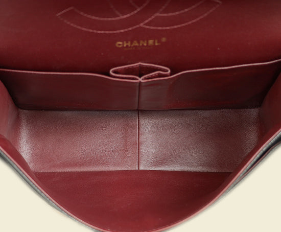 Chanel Black CC Classic Double Flap Jumbo Bag