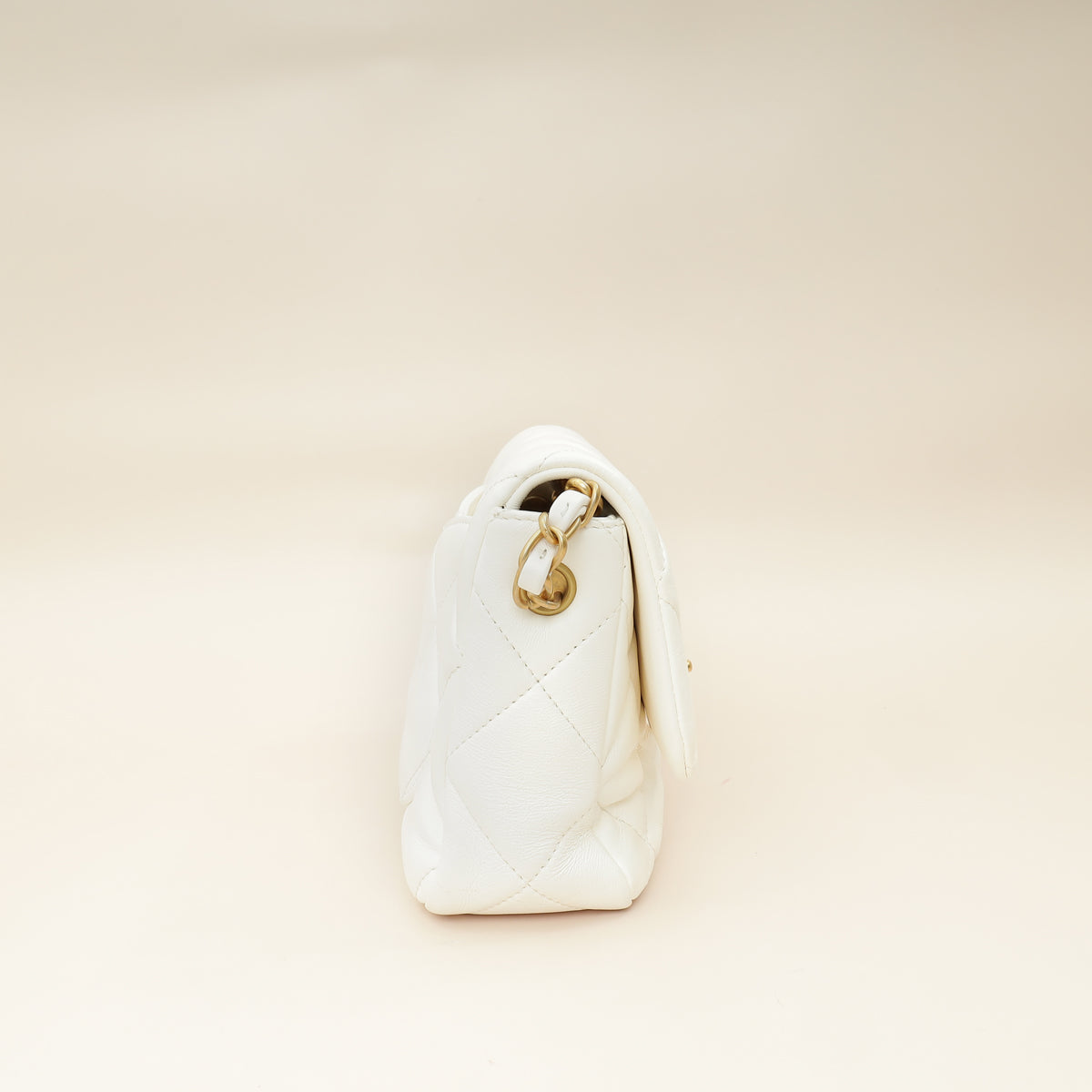 Chanel White CC Plexiglass Quilted Coco Love Flap Bag-Chanel-THE CLOSET