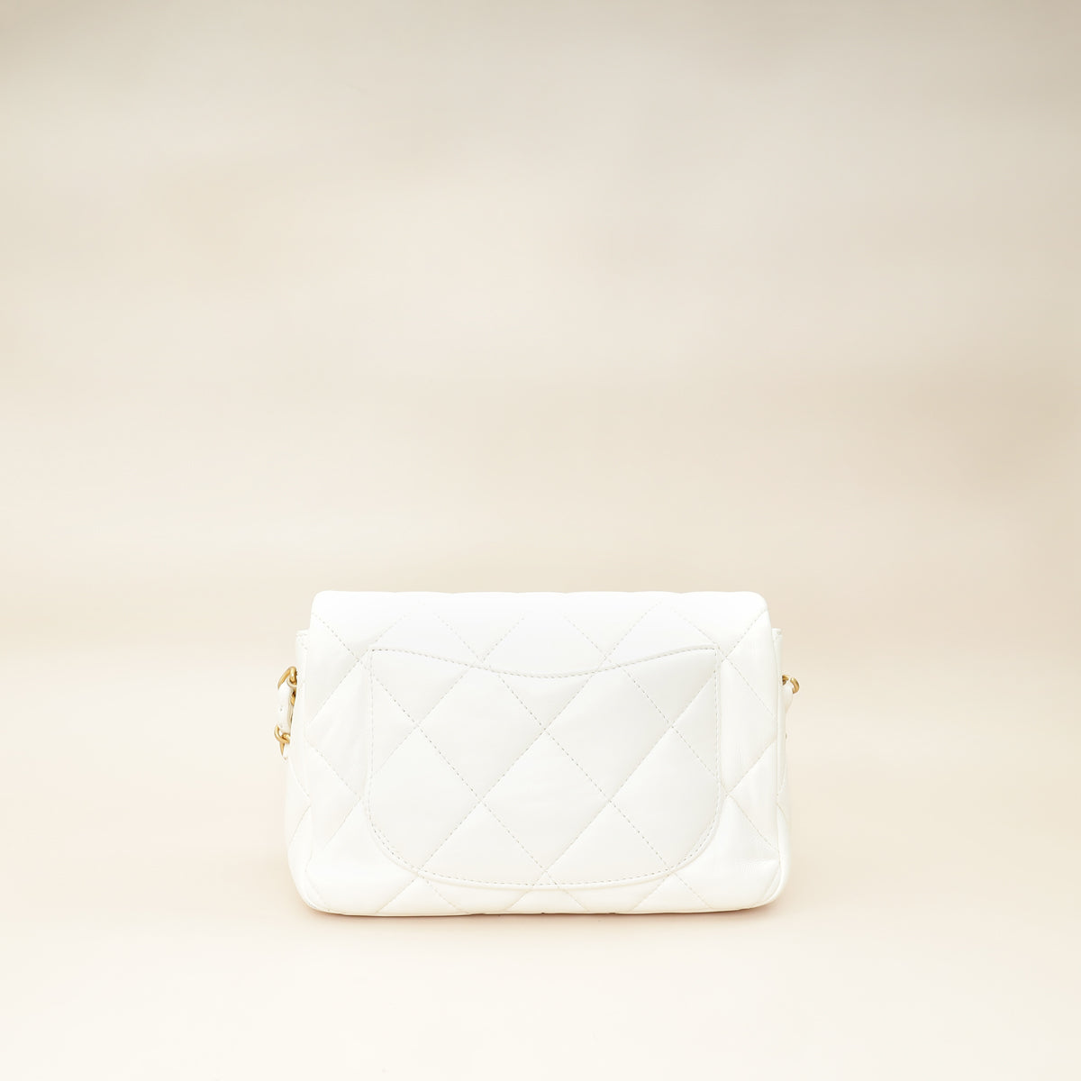 Chanel White CC Plexiglass Quilted Coco Love Flap Bag-Chanel-THE CLOSET