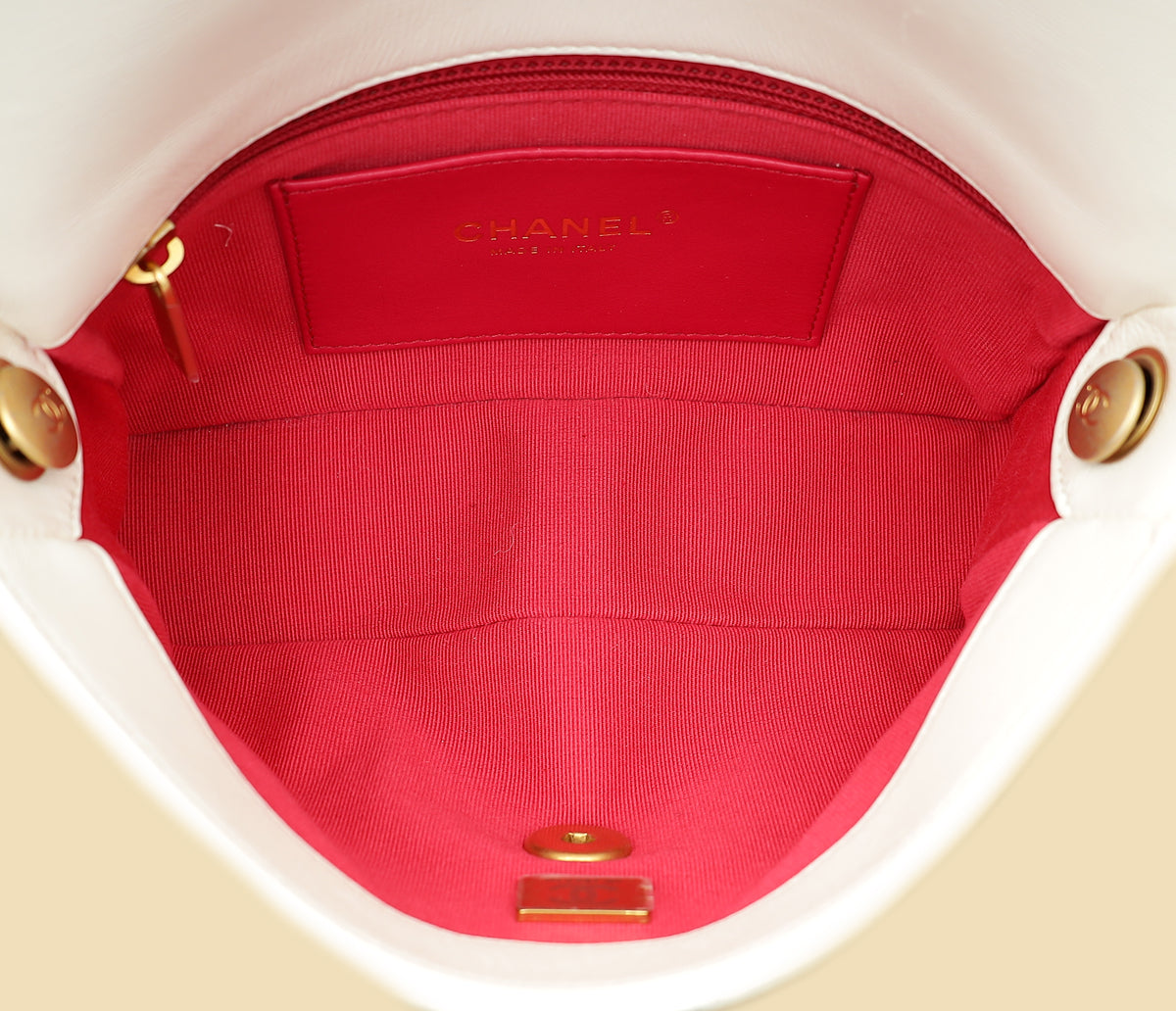 Chanel White CC Plexiglass Quilted Coco Love Flap Bag-Chanel-THE CLOSET