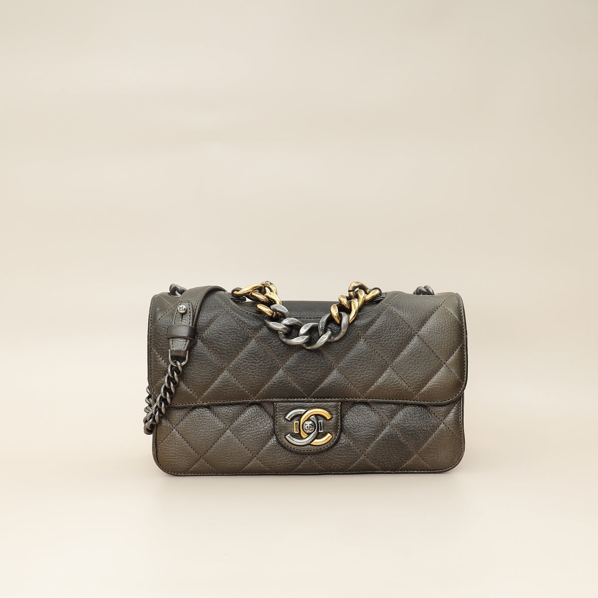 Chanel Bronze CC Perfect Edge Flap Bag-Chanel-THE CLOSET