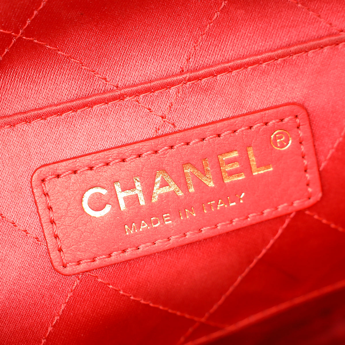 Chanel White CC Diamond Clutch W/ Chain-Chanel-THE CLOSET