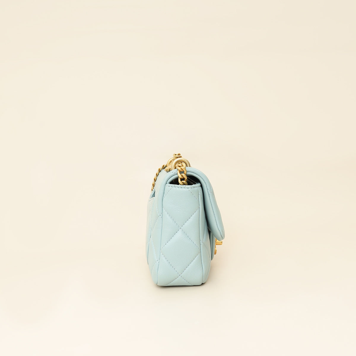Chanel Light Blue Pending CC Mini Square Flap Bag-Chanel-THE CLOSET
