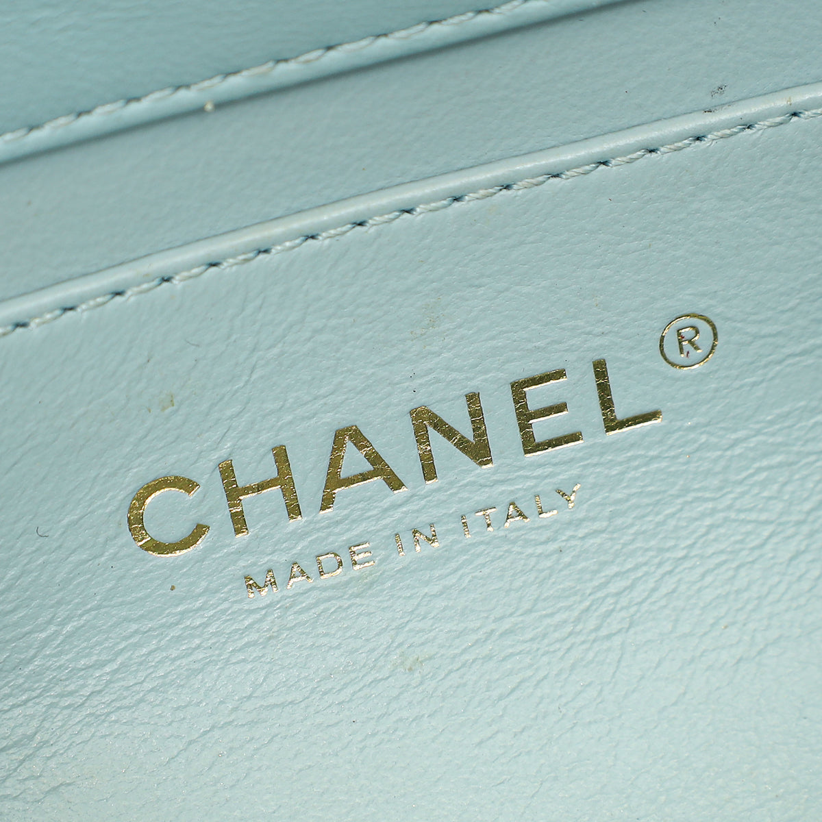 Chanel Light Blue Pending CC Mini Square Flap Bag-Chanel-THE CLOSET