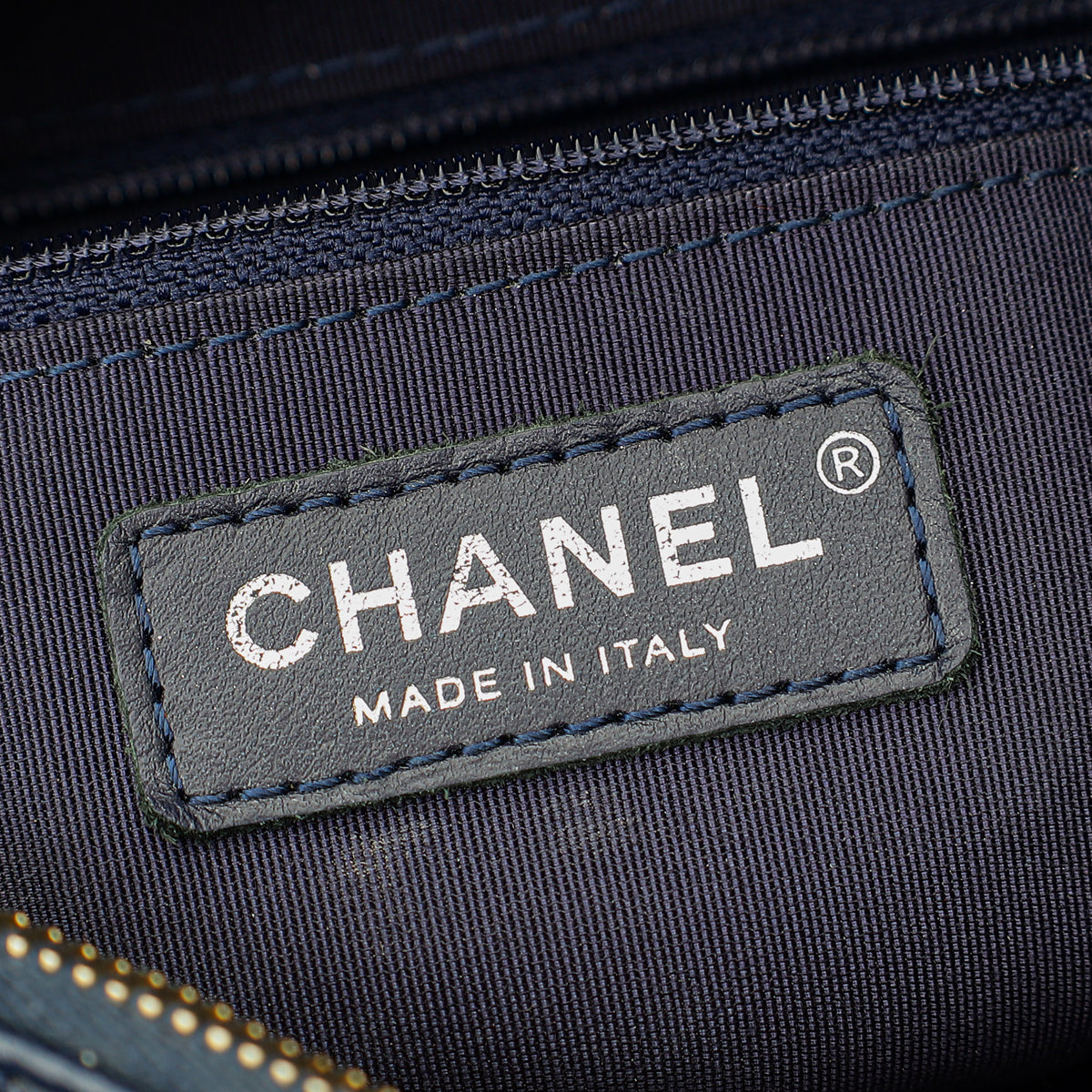 Chanel Navy Multicolor Tweed Gabrielle Hobo Small Bag-Chanel-THE CLOSET