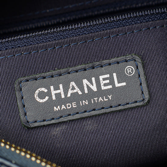 Chanel Navy Multicolor Tweed Gabrielle Hobo Small Bag-Chanel-THE CLOSET