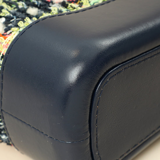 Chanel Navy Multicolor Tweed Gabrielle Hobo Small Bag-Chanel-THE CLOSET