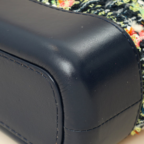 Chanel Navy Multicolor Tweed Gabrielle Hobo Small Bag-Chanel-THE CLOSET