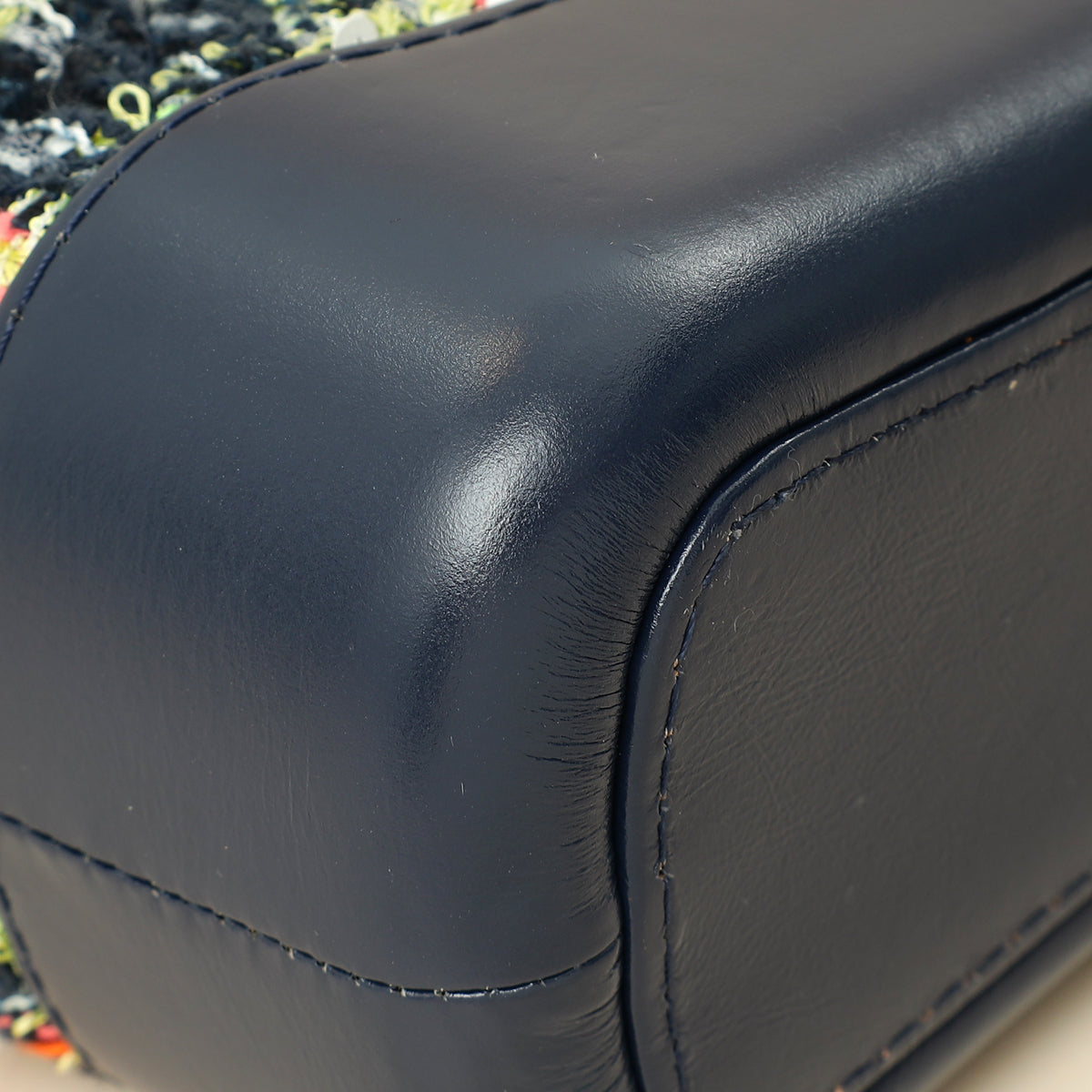 Chanel Navy Multicolor Tweed Gabrielle Hobo Small Bag-Chanel-THE CLOSET