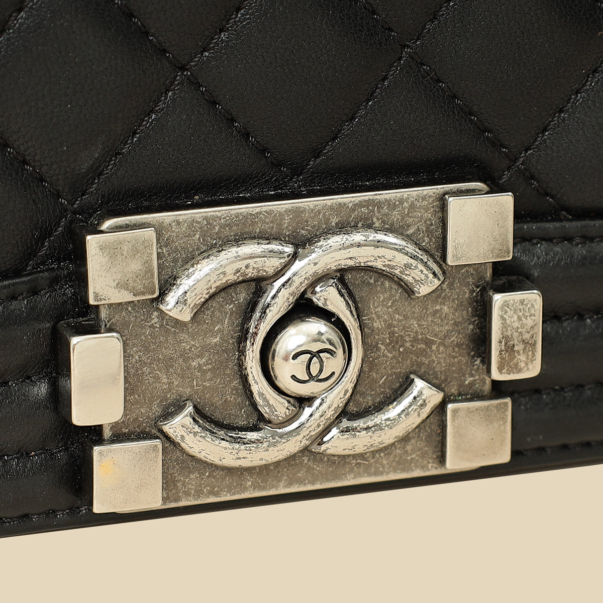 Chanel Black Le Boy Medium Bag-Chanel-THE CLOSET
