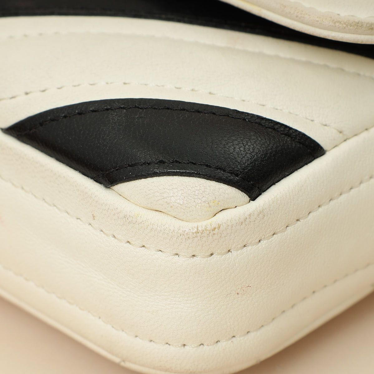 Chanel Bicolor Chevron Stitched Mini Flap Bag-Chanel-THE CLOSET