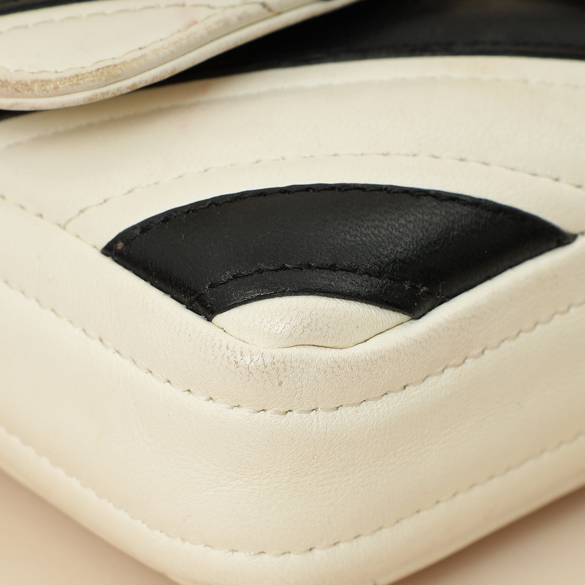 Chanel Bicolor Chevron Stitched Mini Flap Bag-Chanel-THE CLOSET