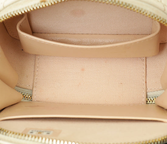 Chanel White Mini Chic Riviera Top Handle Vanity Case-Chanel-THE CLOSET
