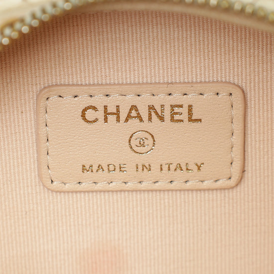 Chanel White Mini Chic Riviera Top Handle Vanity Case-Chanel-THE CLOSET