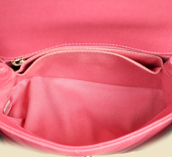 Chanel Pink Coco Handle Small Bag-Chanel-THE CLOSET