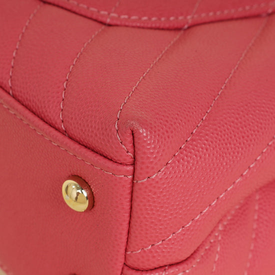 Chanel Pink Coco Handle Small Bag-Chanel-THE CLOSET