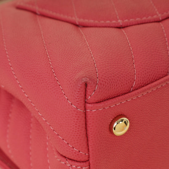 Chanel Pink Coco Handle Small Bag-Chanel-THE CLOSET