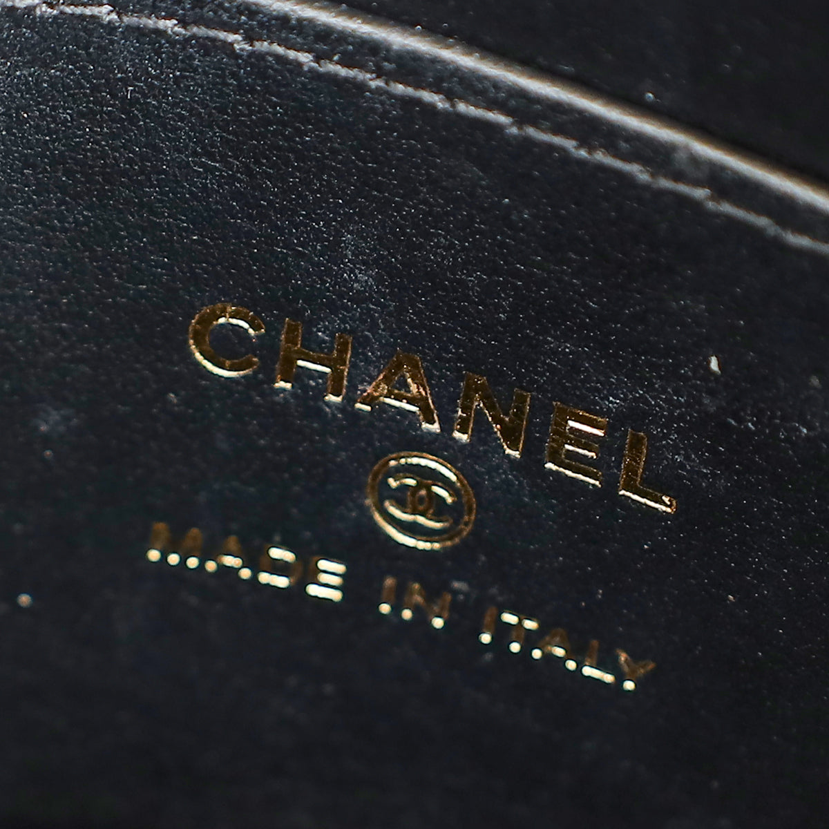 Chanel Black CC Micro Kelly Bag