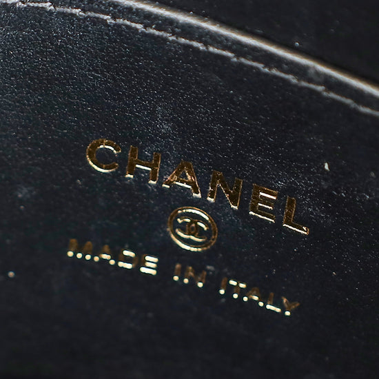 Chanel Black CC Micro Kelly Bag