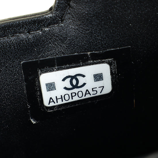 Chanel Black CC Micro Kelly Bag