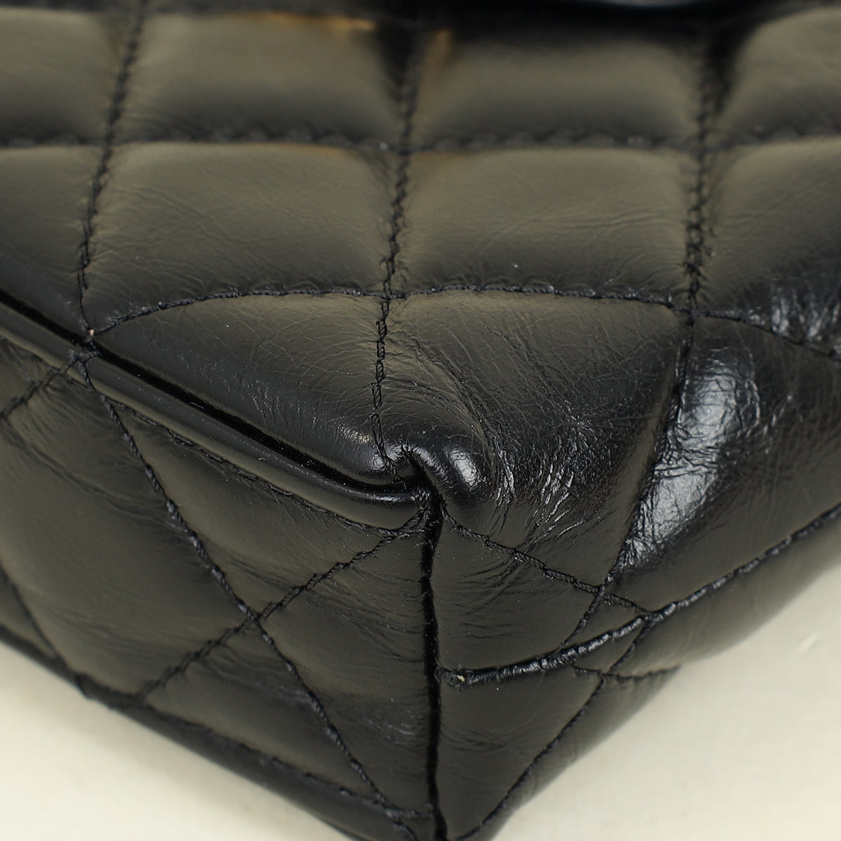 Chanel Black CC Micro Kelly Bag