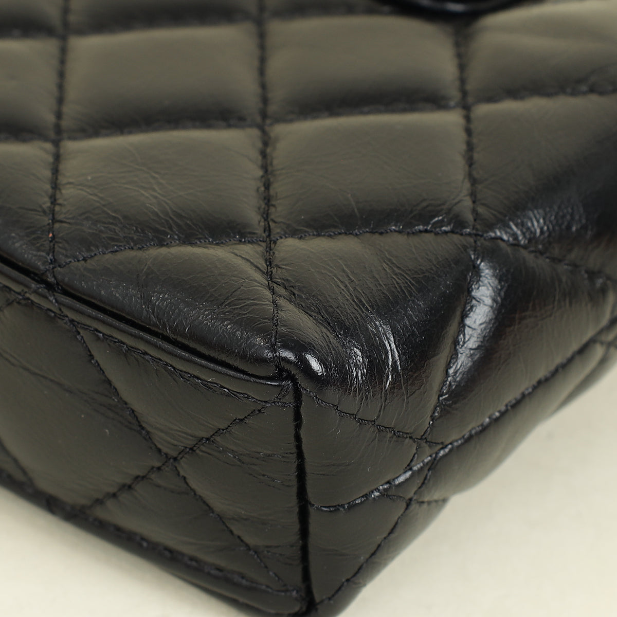 Chanel Black CC Micro Kelly Bag